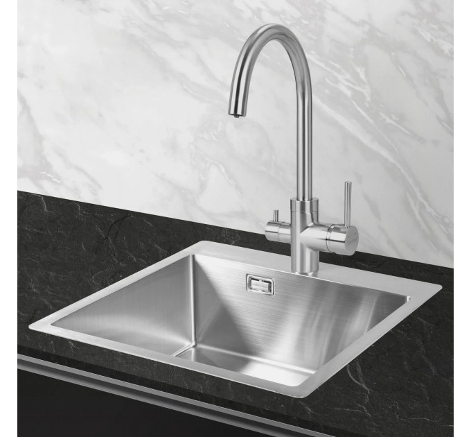 Змішувач кухонний Gunter & Hauer HAFEN Brush