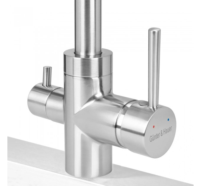 Змішувач кухонний Gunter & Hauer HAFEN Brush