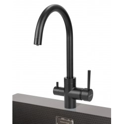 Змішувач кухонний Gunter & Hauer HAFEN Black