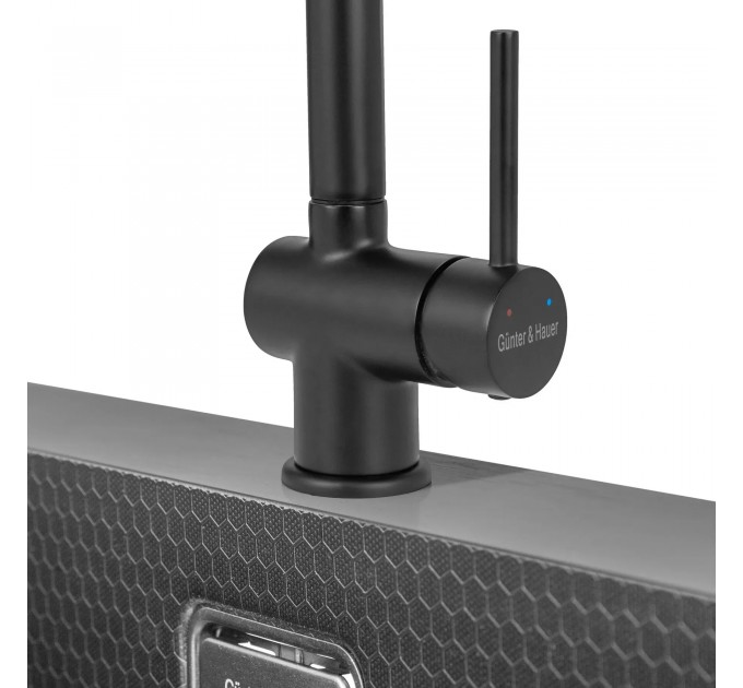 Змішувач кухонний Gunter & Hauer EDEL Black