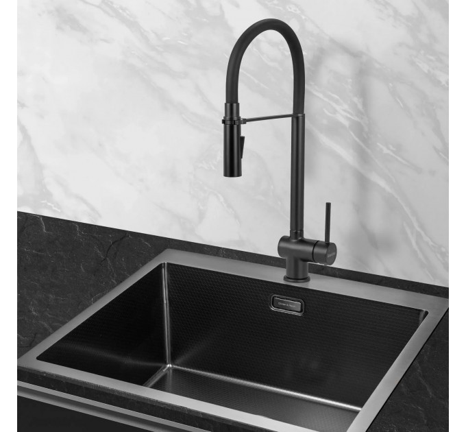 Змішувач кухонний Gunter & Hauer EDEL Black