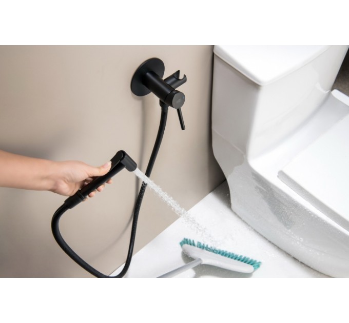 Змішувач для біде Blue Water BOSTON BOS-BBP.040 Чорний матовий