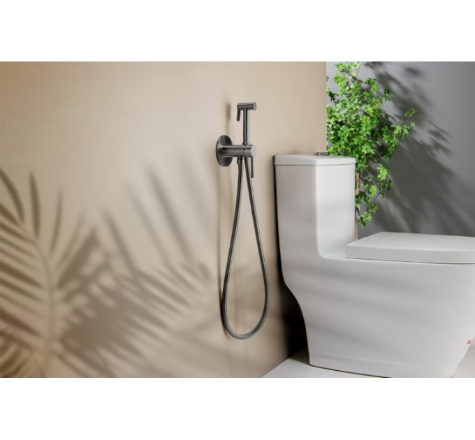 Змішувач для біде Blue Water BOSTON BOS-BBP.040 Графіт (Gun metal)