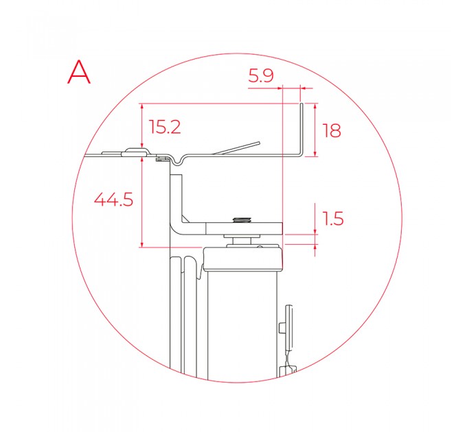 Вбудована морозильна камера Teka RSF 73385 FI (113500012)