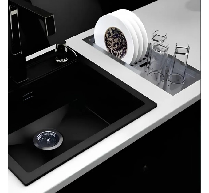 Вбудовувана сушарка-органайзер для посуду Fabiano FIDO 43 Inox