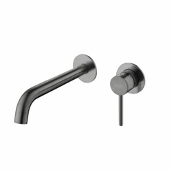 Змішувач для умивальника Blue Water BOSTON BOS-BPU.110 Графит (Gun metal)