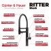 Смеситель кухонный Gunter & Hauer RITTER Black
