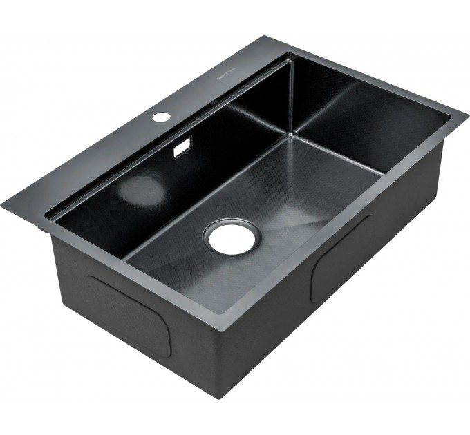 Кухонная мойка Gunter & Hauer Bever 7522 Black Honey (75x51 см)