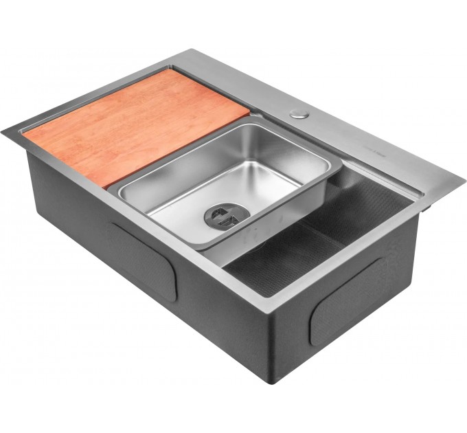 Кухонная мойка Gunter & Hauer Bever 7522 Inox Honey (75x51 см)