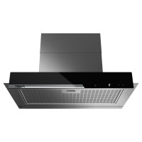 Витяжка кухонна Teka INTEGRA GFI 67350 EOS IX (113110002) нержавіюча сталь / чорне скло