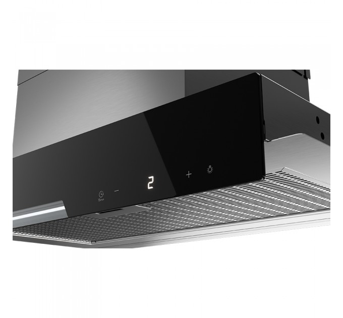 Витяжка кухонна Teka INTEGRA GFI 67350 EOS IX (113110002) нержавіюча сталь / чорне скло