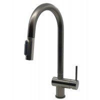 Змішувач кухонний Fabiano FKM 3127 Black Steel