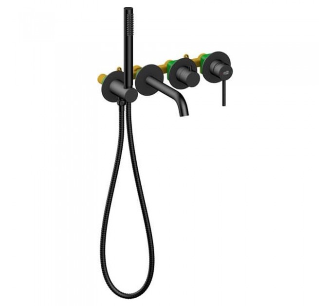 Змішувач для ванни Blue Water BOSTON BOS-ZWP.200 Чорний матовий