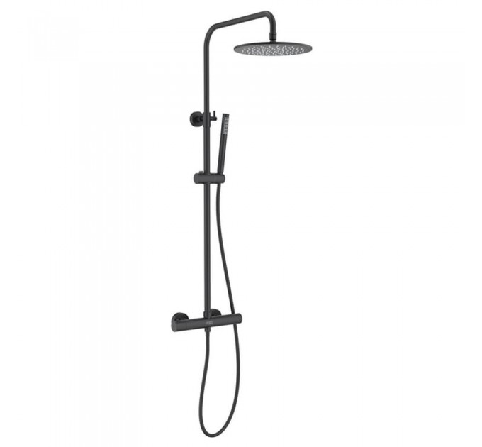 Душовий гарнітур Blue Water BOSTON BOS-ZKPN.400 TERMO Чорний матовий