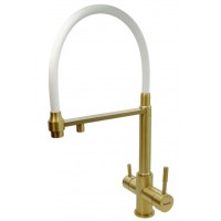 Змішувач кухонний Fabiano FKM 3143 Light Gold