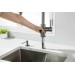 Смеситель кухонный Blue Water DIANA PLUS Графит (Gun metal) под окно