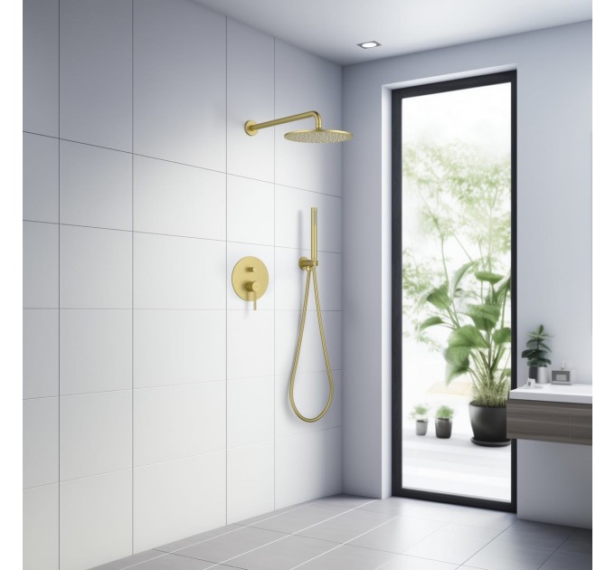 Душовий комплект Blue Water BOSTON BOS-ZKP.150 Антична латунь