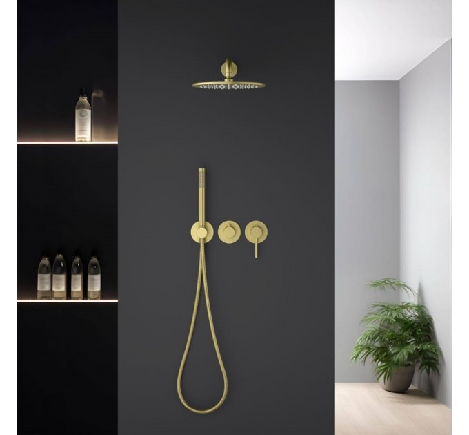 Душовий комплект Blue Water BOSTON BOS-ZKP.350 Золото