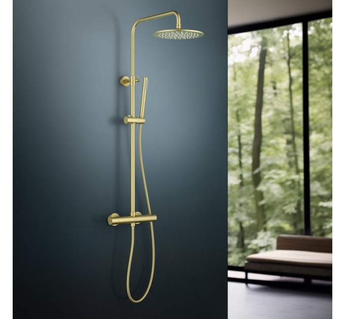 Душовий гарнітур Blue Water BOSTON BOS-ZKPN.400 TERMO Золото