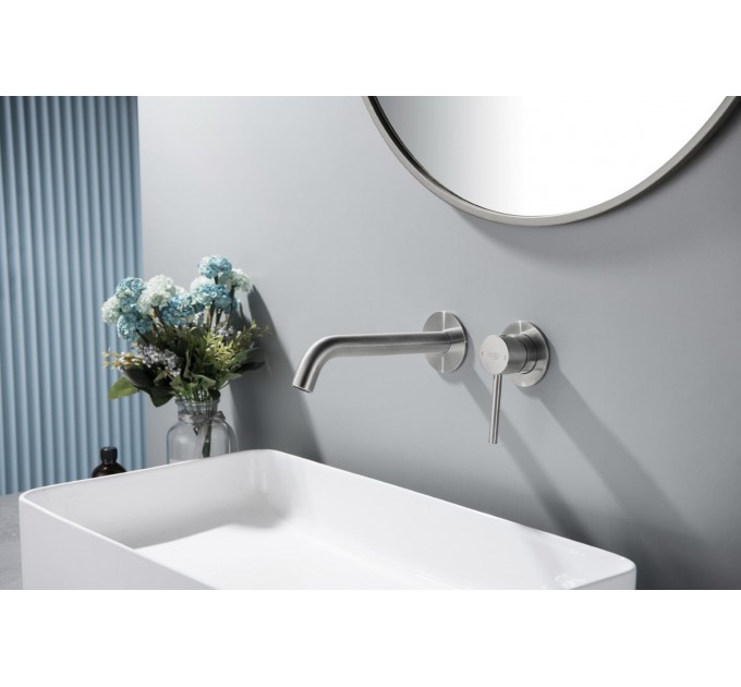 Змішувач для раковини Blue Water BOSTON BOS-BPU.110 Сталь