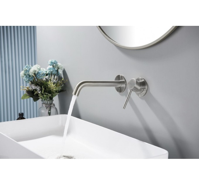 Змішувач для раковини Blue Water BOSTON BOS-BPU.110 Сталь