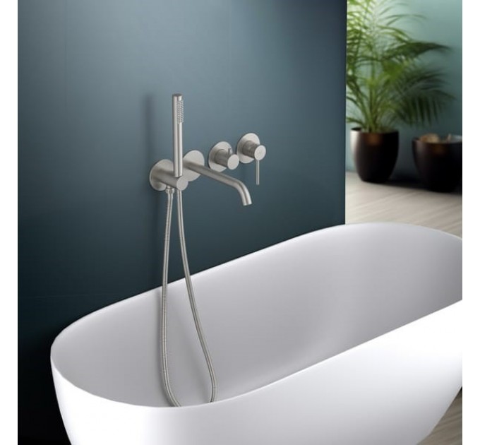 Змішувач для ванни Blue Water BOSTON BOS-ZWP.200 Сталь