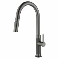 Смеситель кухонный Blue Water STINGER Графит (Gun metal)
