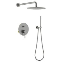 Душовий комплект Blue Water BOSTON BOS-ZKP.150 Графіт (Gun metal) Душовий комплект Blue Water BOSTON BOS-ZKP.150 Графіт (Gun metal)