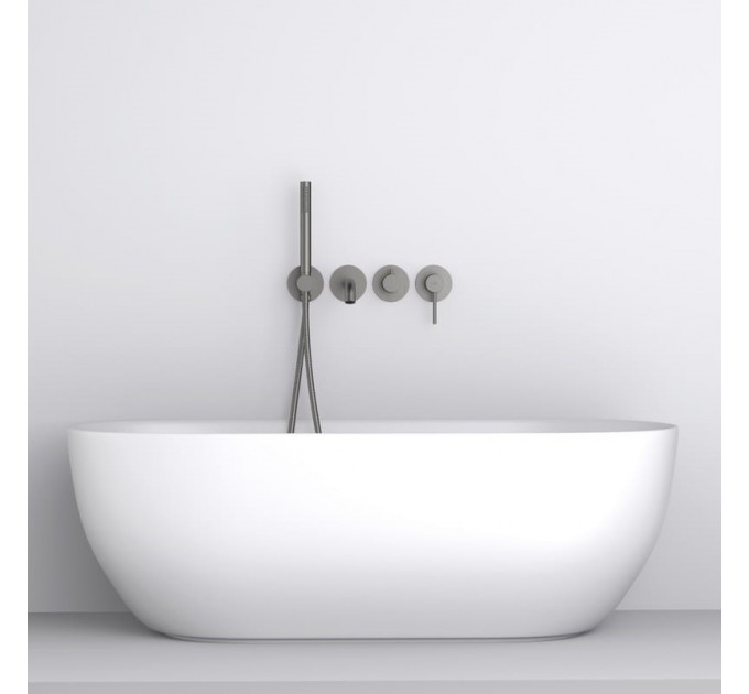 Змішувач для ванни Blue Water BOSTON BOS-ZWP.200 Графіт (Gun metal)