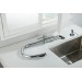 Смеситель кухонный Blue Water DIANA PLUS Хром (под окно)