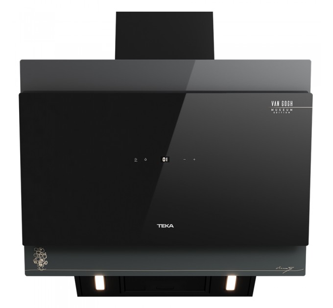 Витяжка кухонна Teka Van Gogh DVT 68660 TOS VG (112930073) темно-сіре / чорне скло