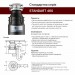 Подрібнювач харчових відходів In-Sink-Erator Standard 460