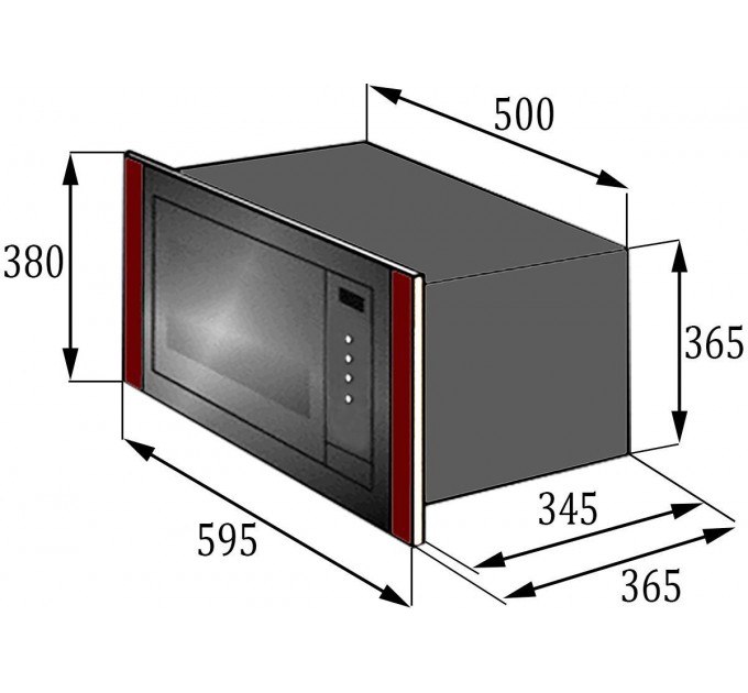 Встраиваемая микроволновая печь Gunter & Hauer EOK 2602 BL Inverter