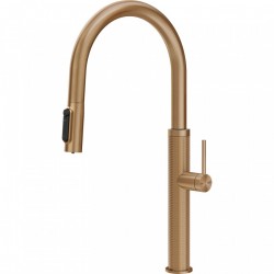 Смеситель кухонный Gessi 316 Kitchen Cesello бронза брашированная PVD 60826#726