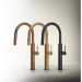 Смеситель кухонный Gessi 316 Kitchen Cesello бронза брашированная PVD 60826#726