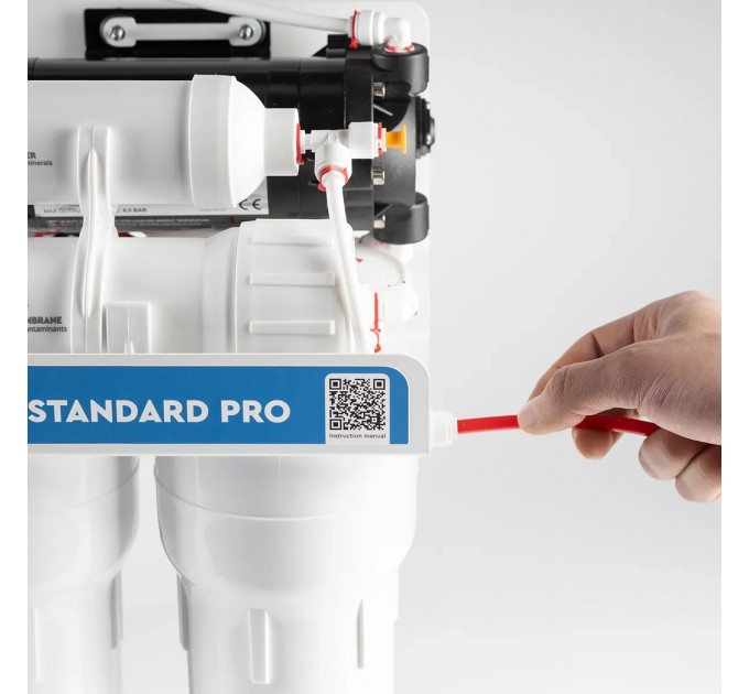 Фільтр зворотного осмосу Ecosoft Standard PRO з мінералізацією та помпою