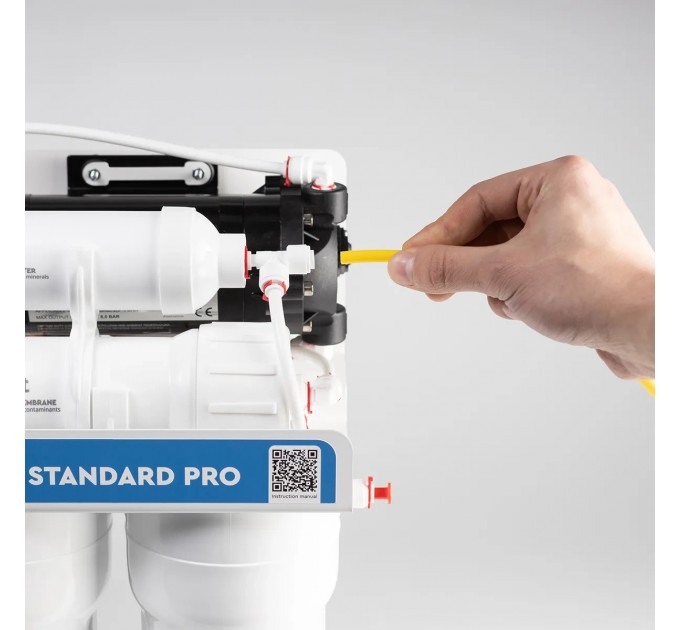Фільтр зворотного осмосу Ecosoft Standard PRO з мінералізацією та помпою