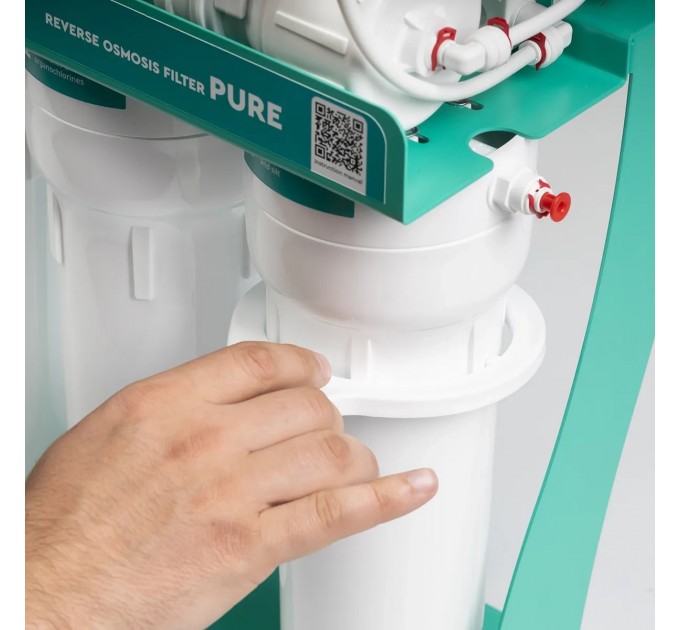 Фильтр обратного осмоса Ecosoft PURE AquaCalcium Mint с насосом на станине