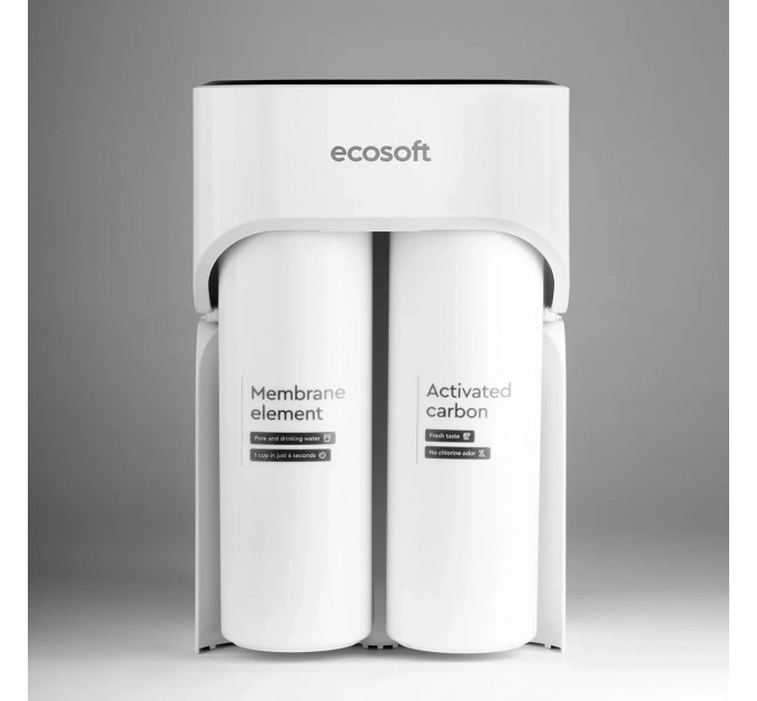 Ультракомпактний розумний прямоточний фільтр зворотного осмосу Ecosoft CROSS Max