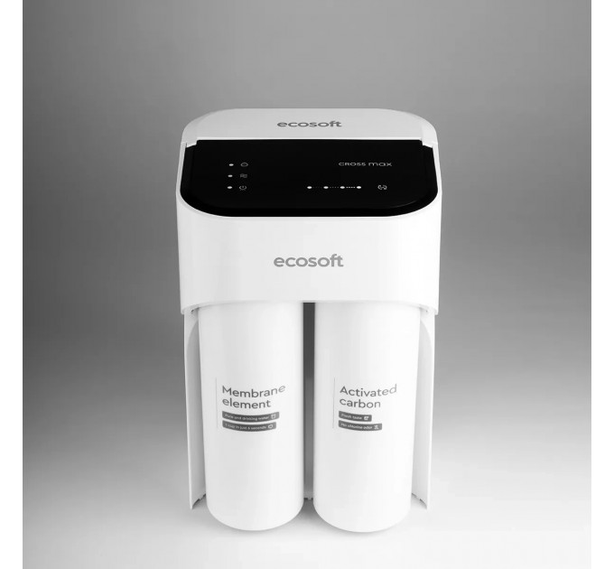 Ультракомпактний розумний прямоточний фільтр зворотного осмосу Ecosoft CROSS Max