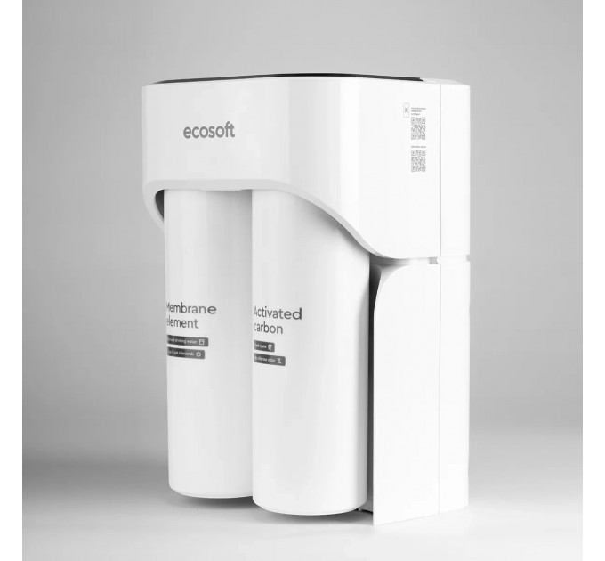 Ультракомпактний розумний прямоточний фільтр зворотного осмосу Ecosoft CROSS Max