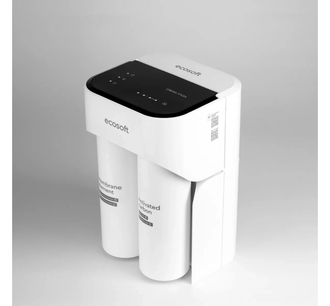 Ультракомпактний розумний прямоточний фільтр зворотного осмосу Ecosoft CROSS Max