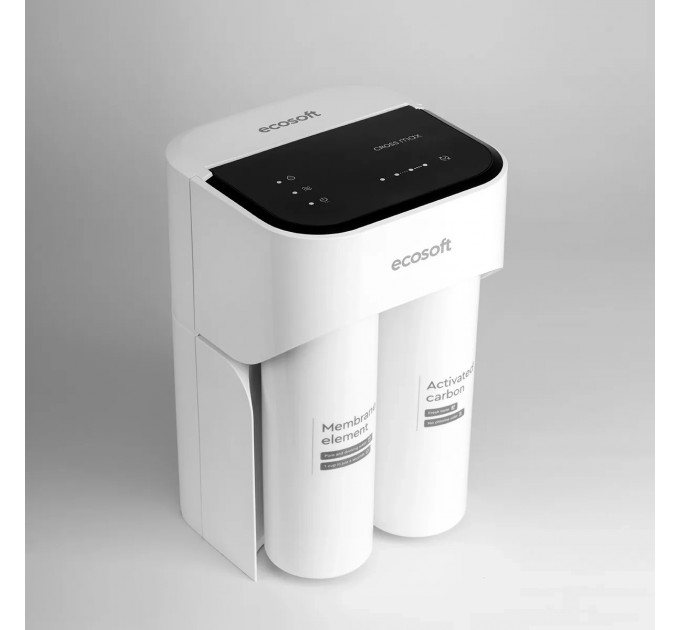 Ультракомпактний розумний прямоточний фільтр зворотного осмосу Ecosoft CROSS Max