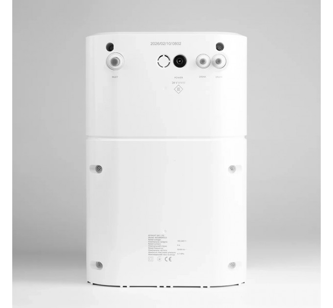 Ультракомпактний розумний прямоточний фільтр зворотного осмосу Ecosoft CROSS Max