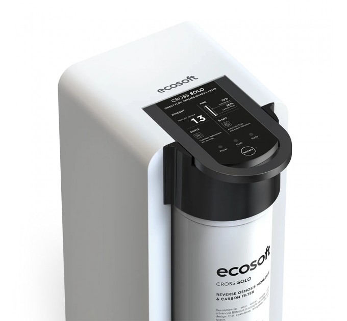 Ультракомпактний розумний фільтр зворотного осмосу Ecosoft CROSS Solo