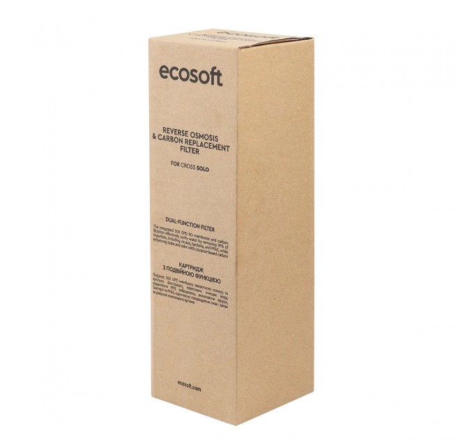 Ультракомпактний розумний фільтр зворотного осмосу Ecosoft CROSS Solo