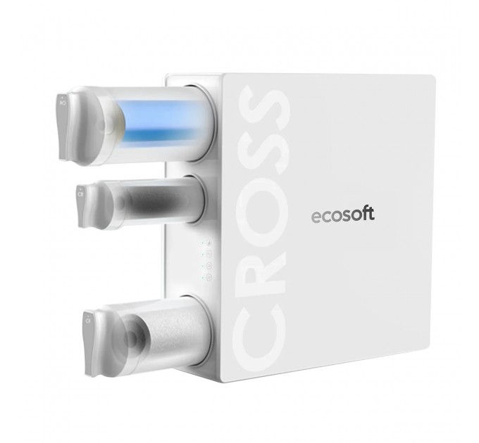 Компактний розумний фільтр зворотного осмосу Ecosoft CROSS90