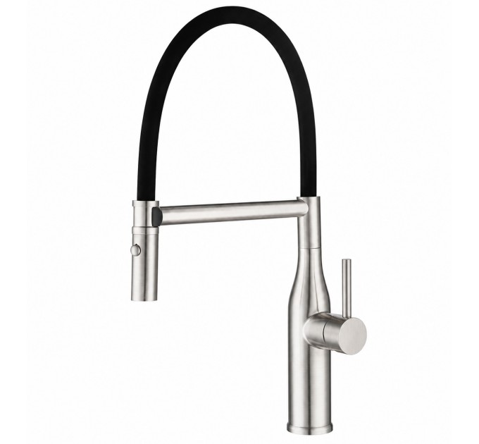 Змішувач кухонний Fabiano FKM 70P Inox