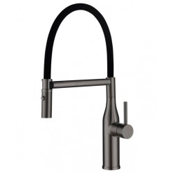Змішувач кухонний Fabiano FKM 70P Black Steel