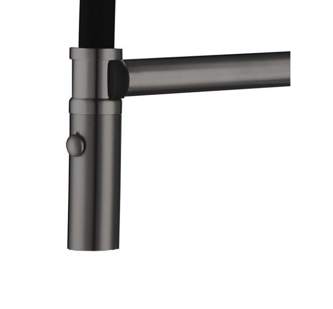 Змішувач кухонний Fabiano FKM 70P Black Steel